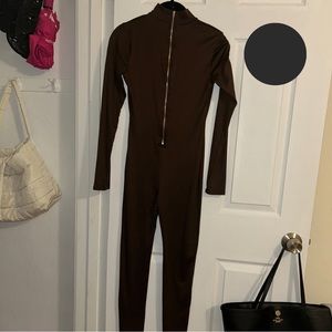 Brown jumpsuit S
